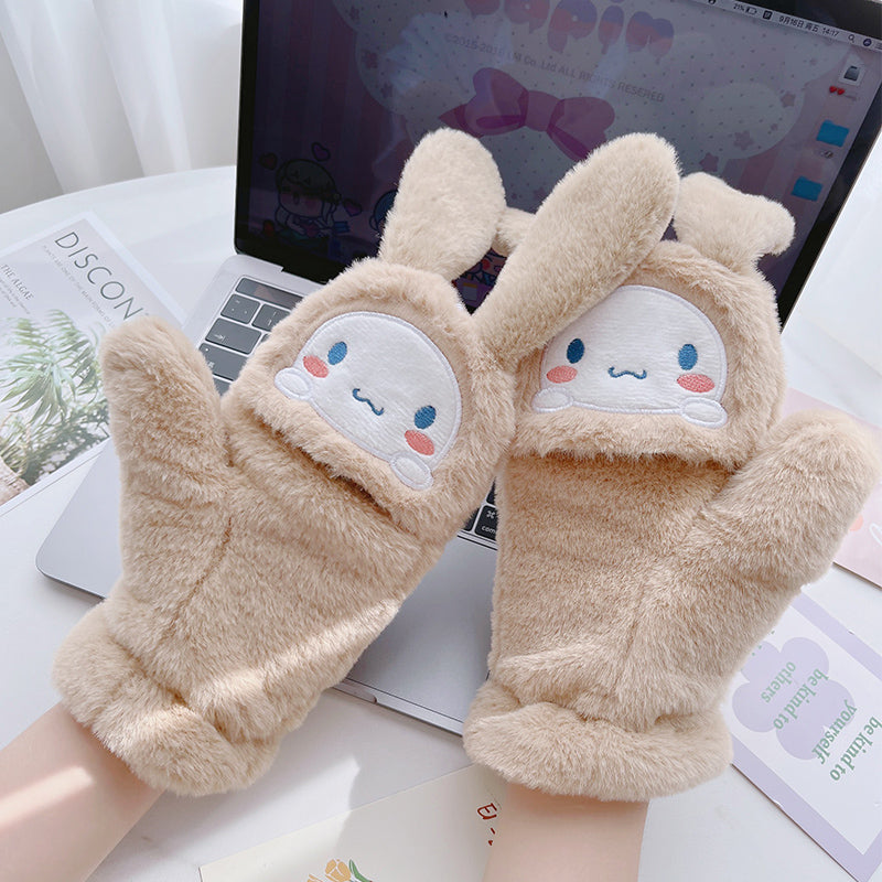 Cute Cartoon plush gloves S214