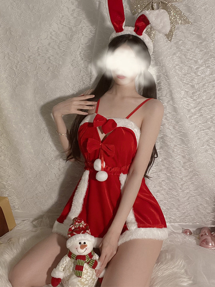 CUTE CHRISTMAS LINGERIE BUNNY GIRL CC007