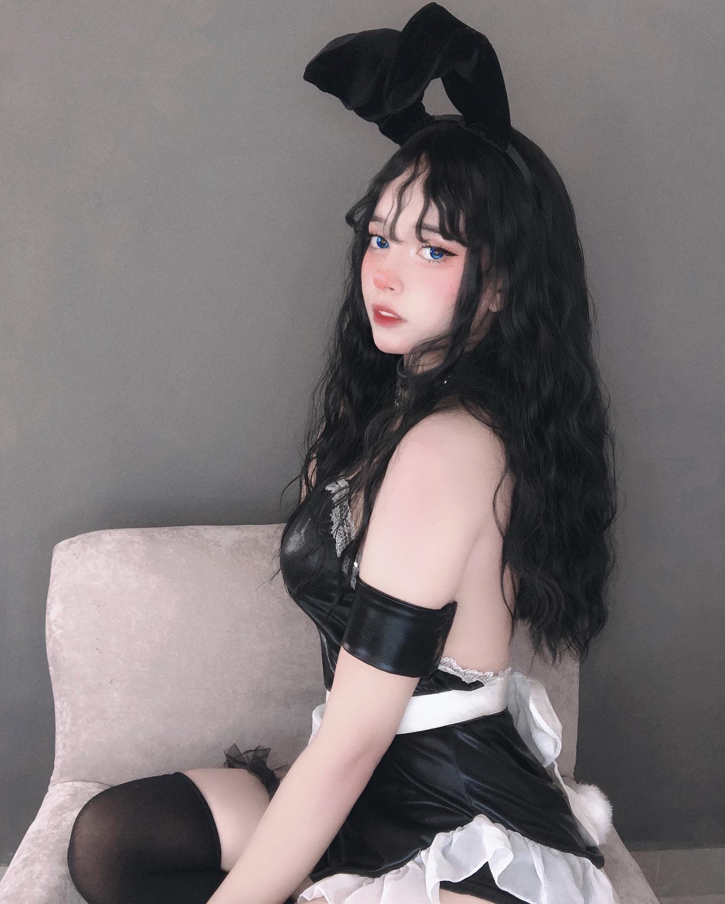 BUNNY GIRL COSPLAY MAID SUIT CC025