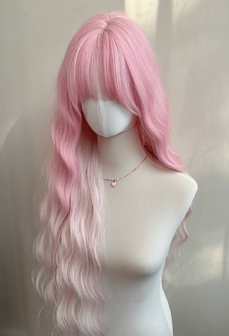 Lolita Pink Long Wig W007