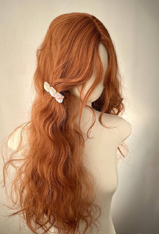 Lolita Orange Long Wig W009