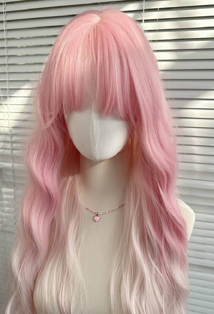 Lolita Pink Long Wig W007