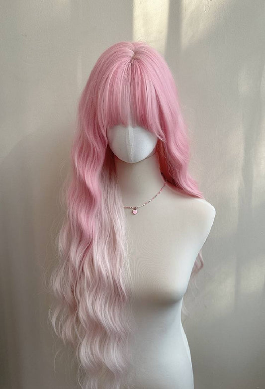 Lolita Pink Long Wig W007