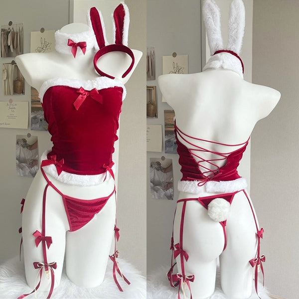 Christmas Bunny Onesie H231