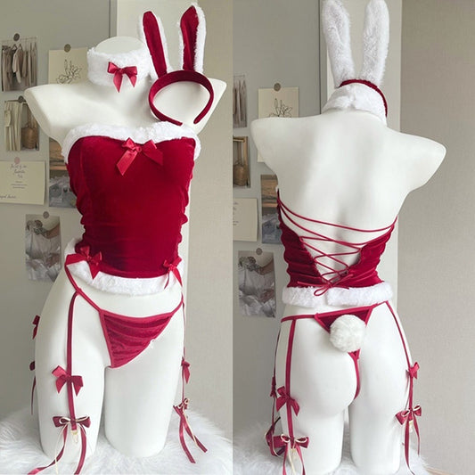 Christmas Bunny Onesie H231