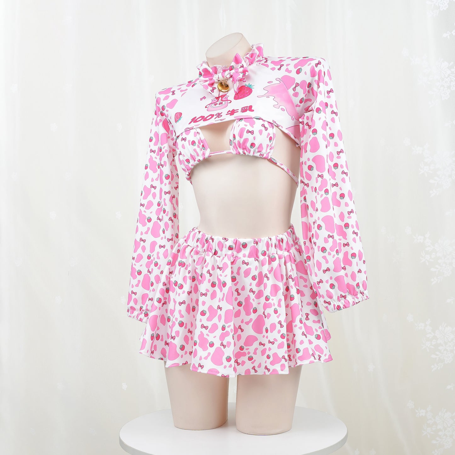 Pink cow pajamas H242