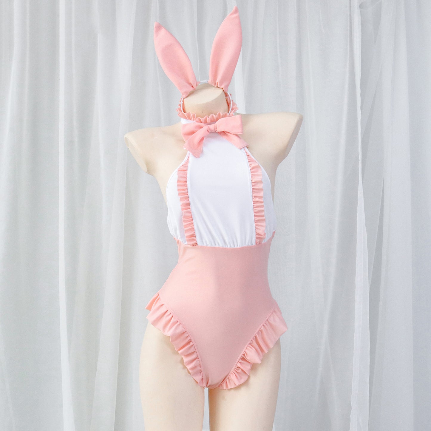 Pink bunny onesie suit SS3456