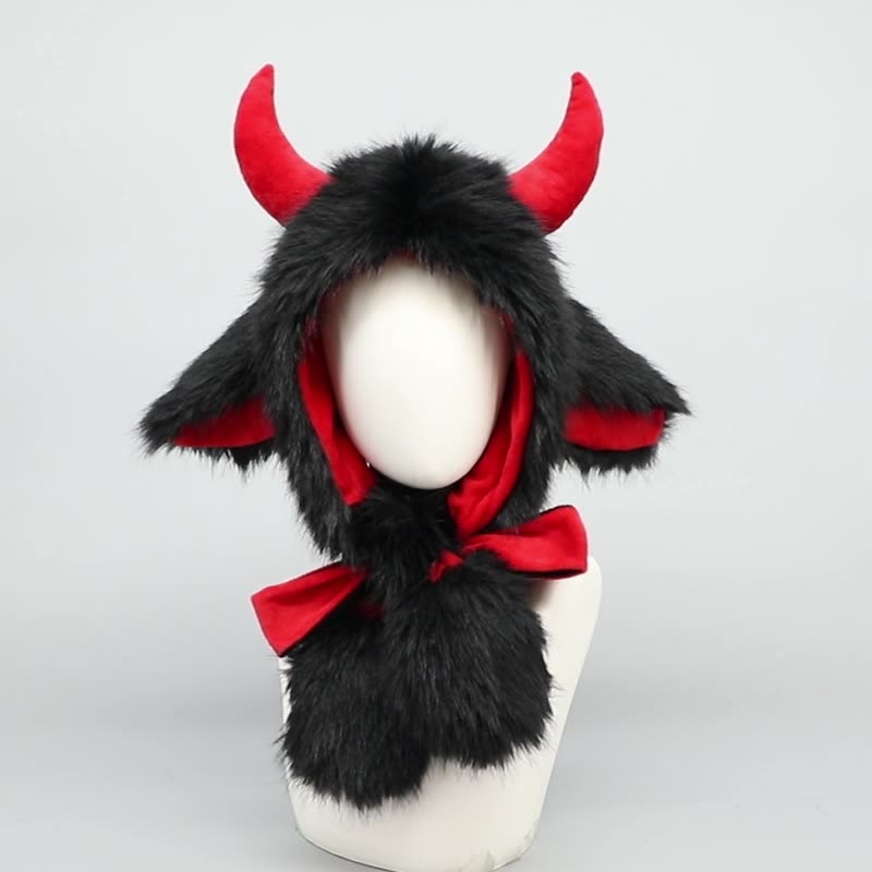 Yak cute plush hat S387