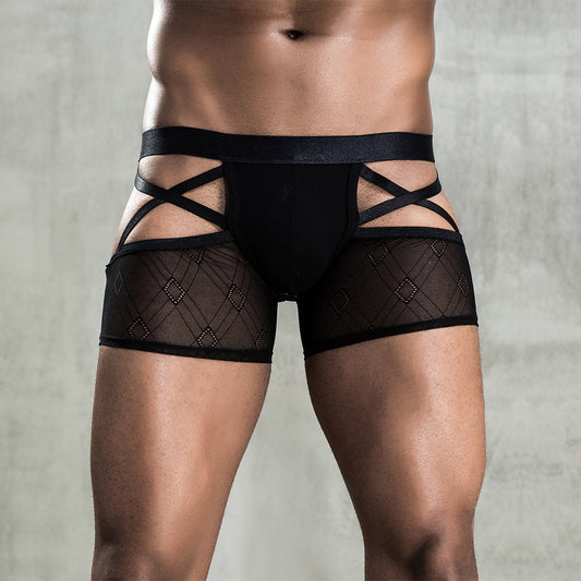 Men's see-through boxer briefs SS3421