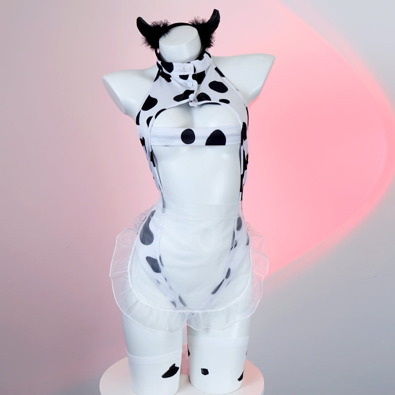 Large size hollow cow jumpsuit  SS3225