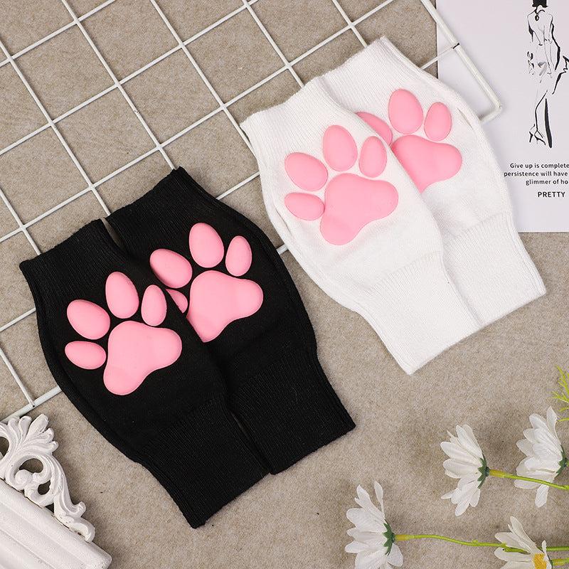 Three-dimensional cat claw gloves S091