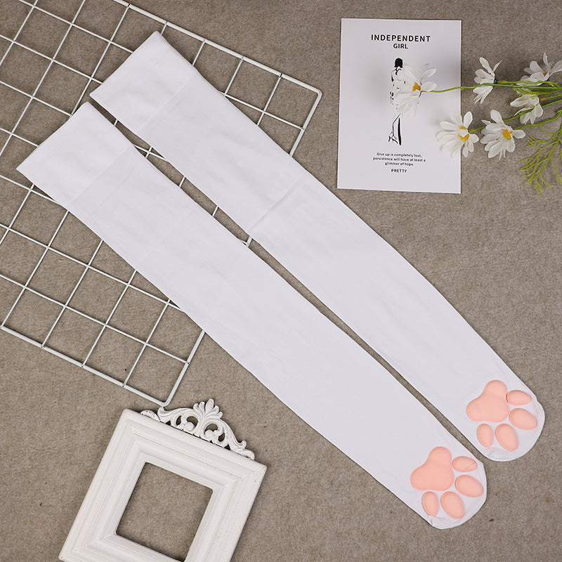 cat paw socks H025