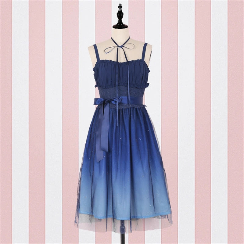 "BLUE STARRY" DRESS H261