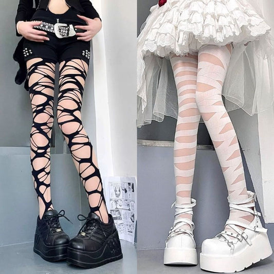 Spider stockings H208