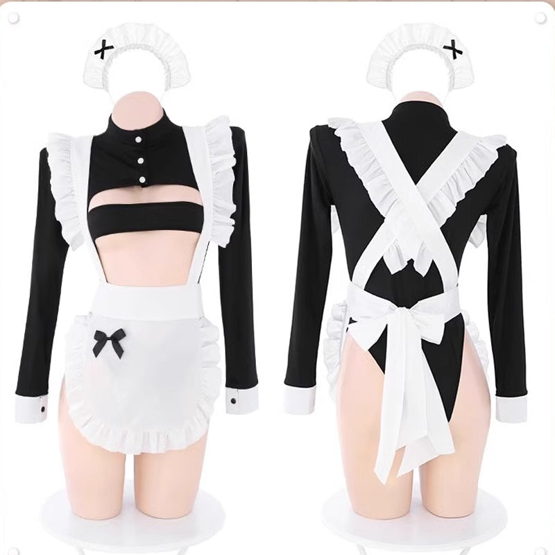 Sexy Maid Dress Set CC029