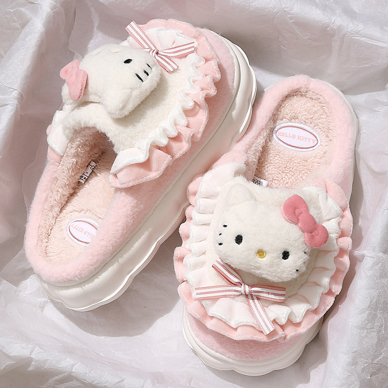 Plush slippers S046