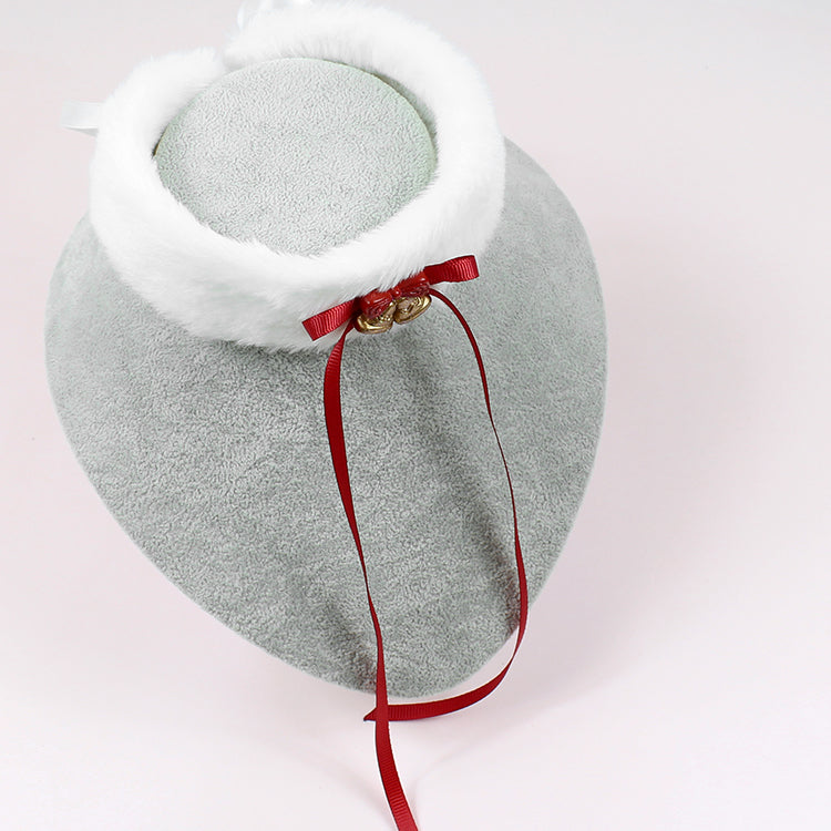 Christmas furry collar H282