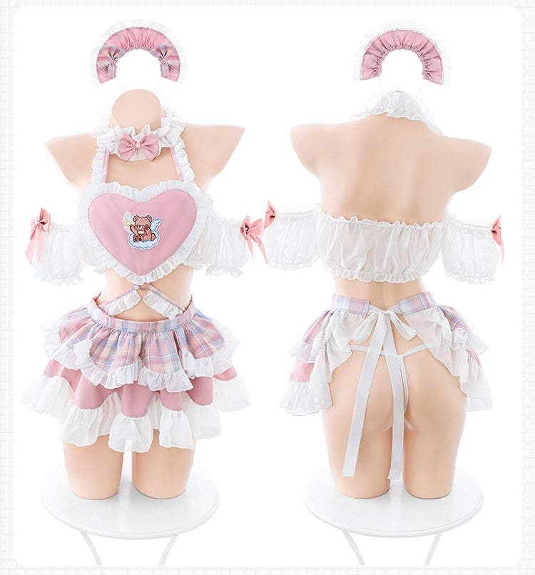 Bear maid costume H207