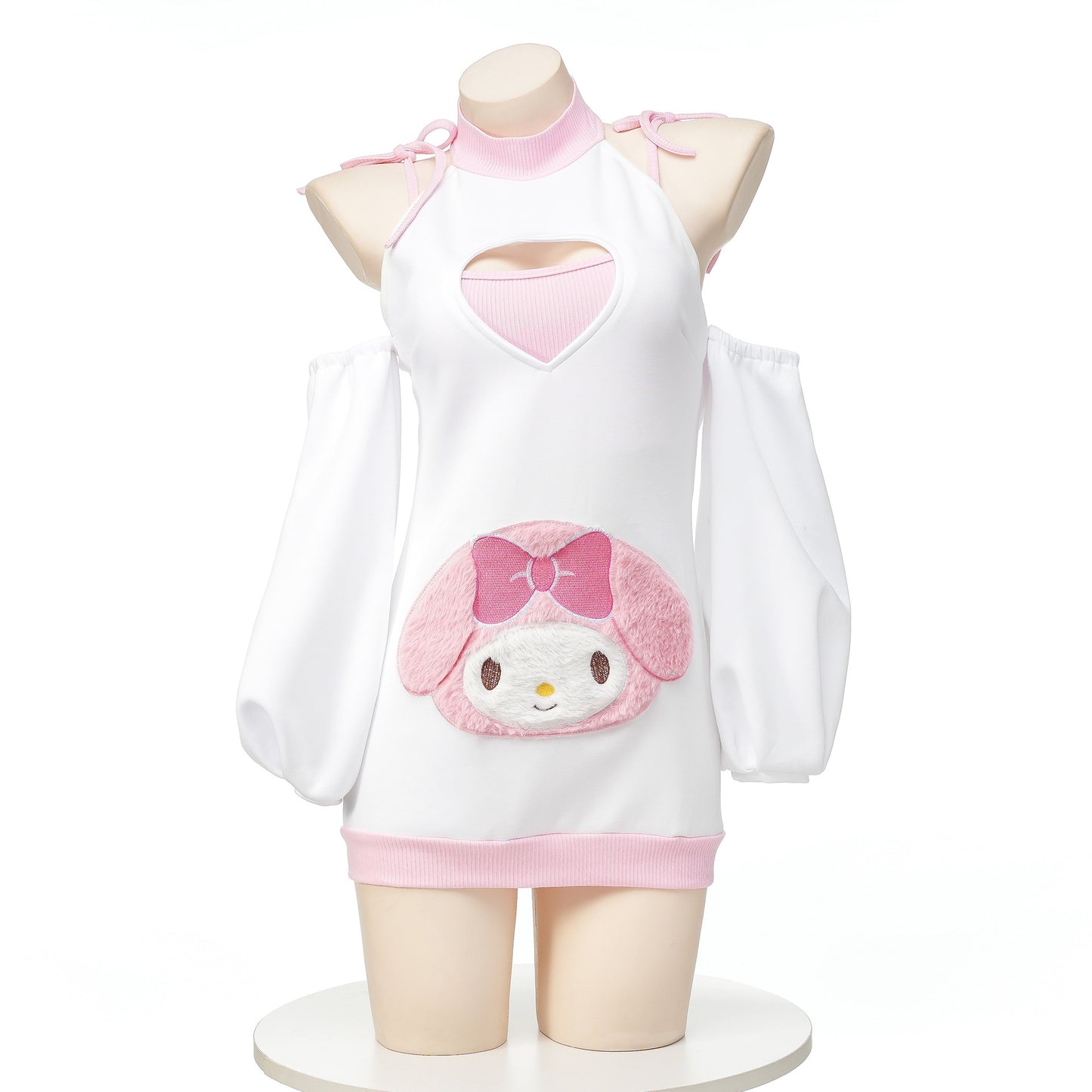 Pink bunny suit S070