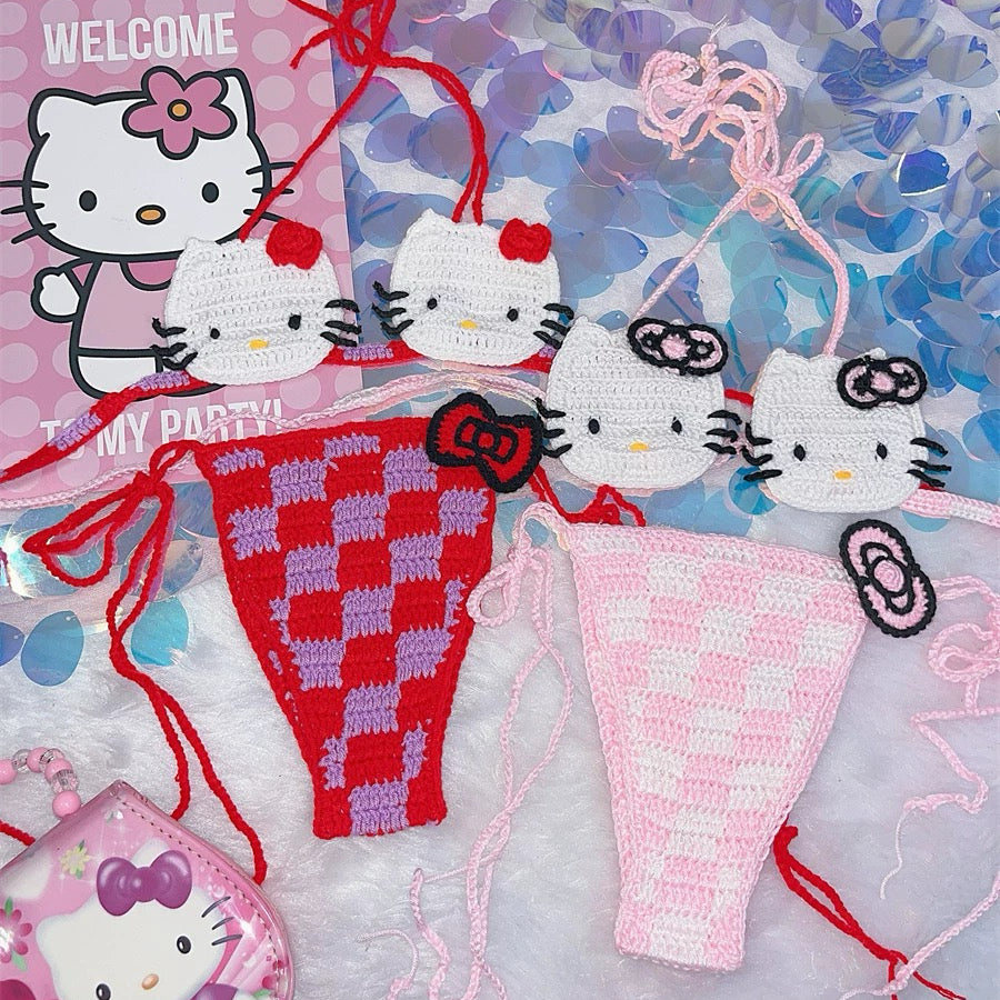 Cute cartoon bikini set S473