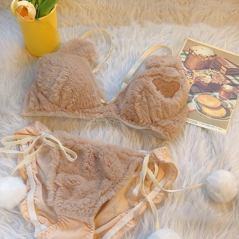 PLUSH BEAR UNDERWEAR SUIT  SS3251