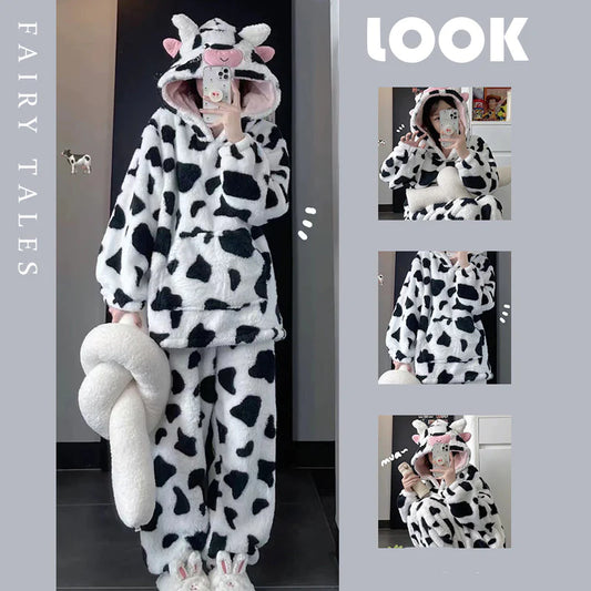 Cute cow pajamas set  SS3115