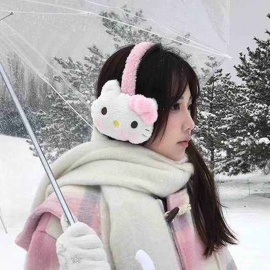 Cute plush earmuffs S066