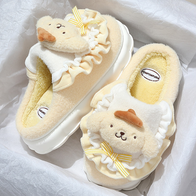 Plush slippers S046