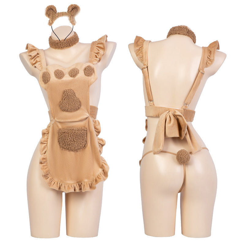 Plush Bear Maid Uniform Set S034