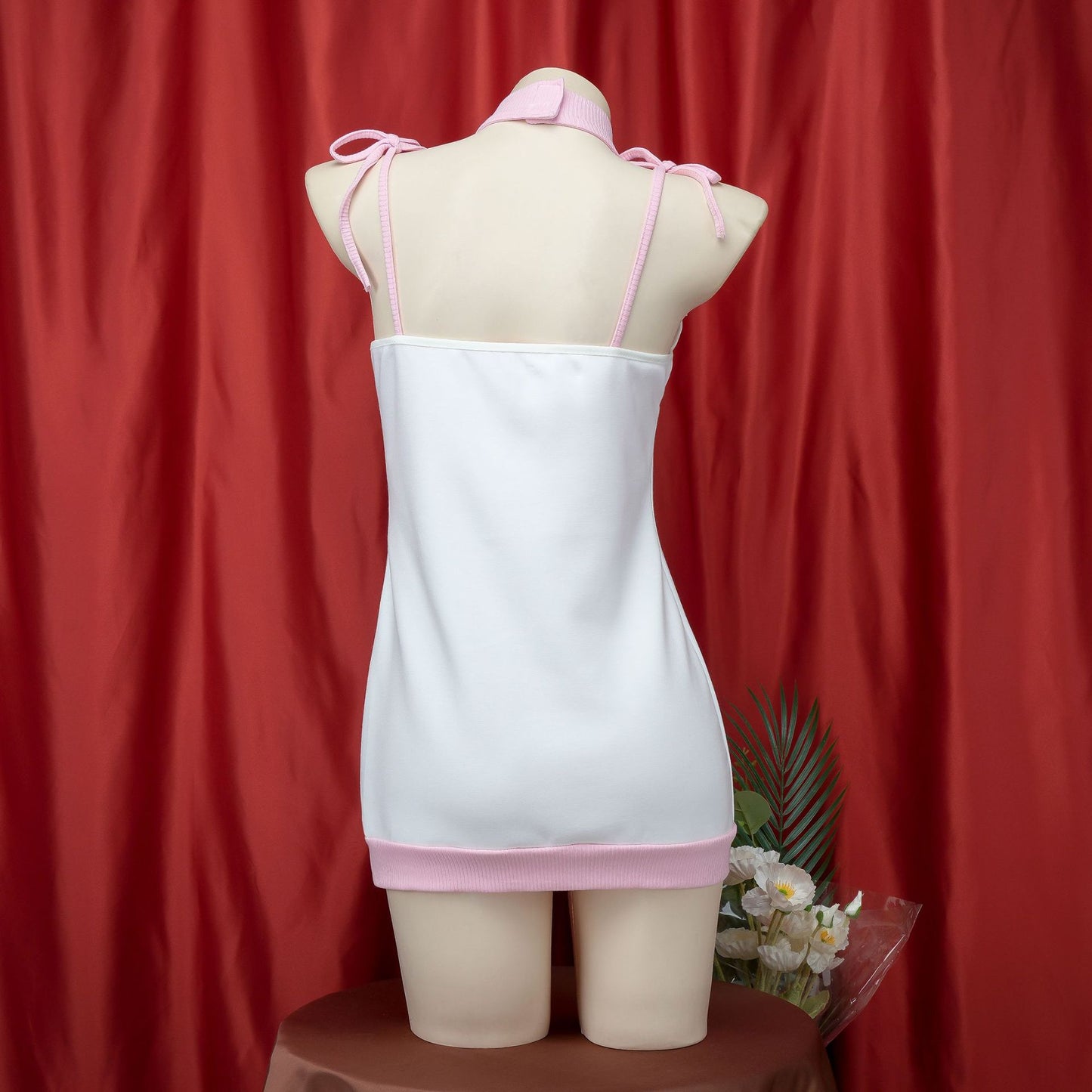 Pink bunny suit S070