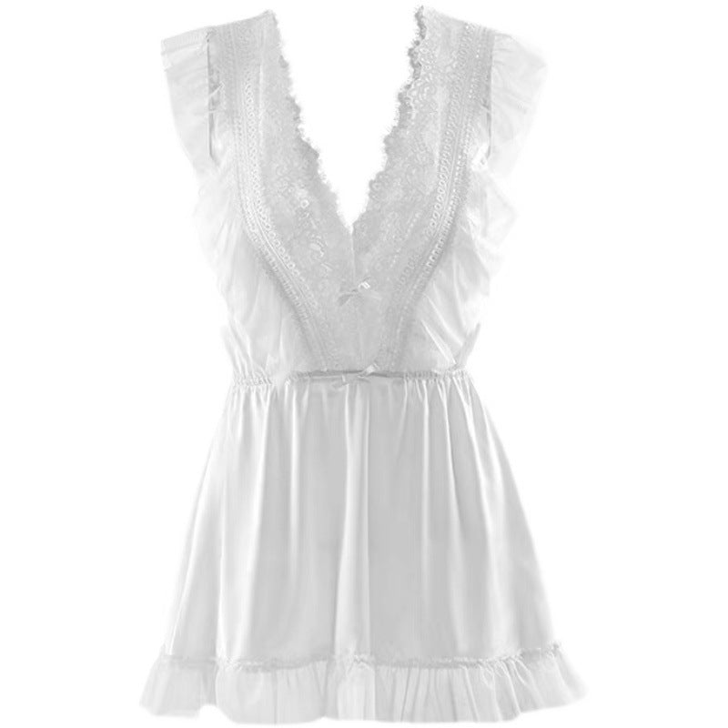 Silk nightgown H040