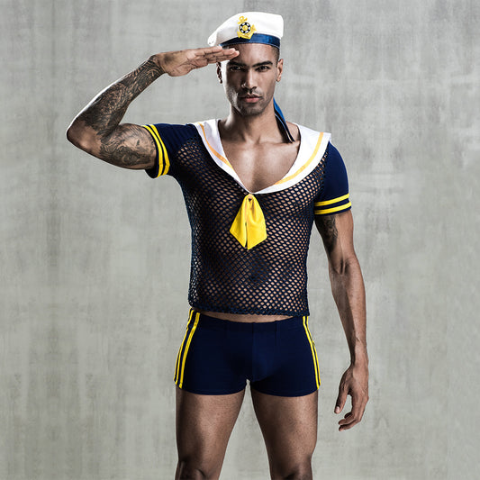 Men's Navy Cosplay Suit SS3458