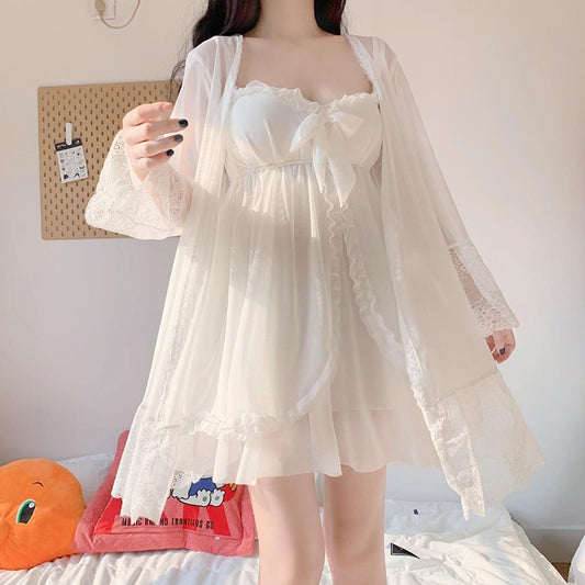 suspender nightgown set H152