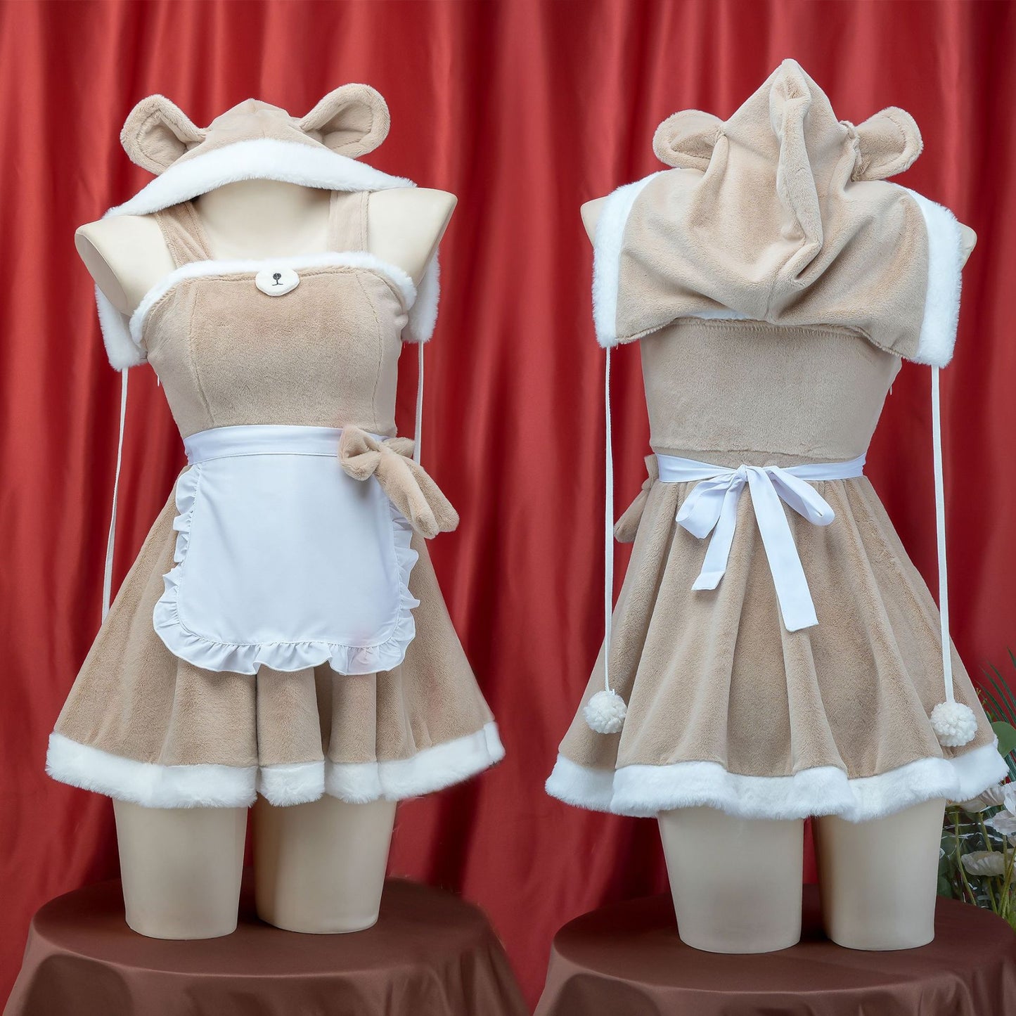 Bear maid suit S069