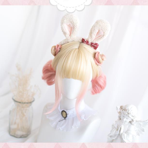 Lolita reverse pretty gradient wig WS2112