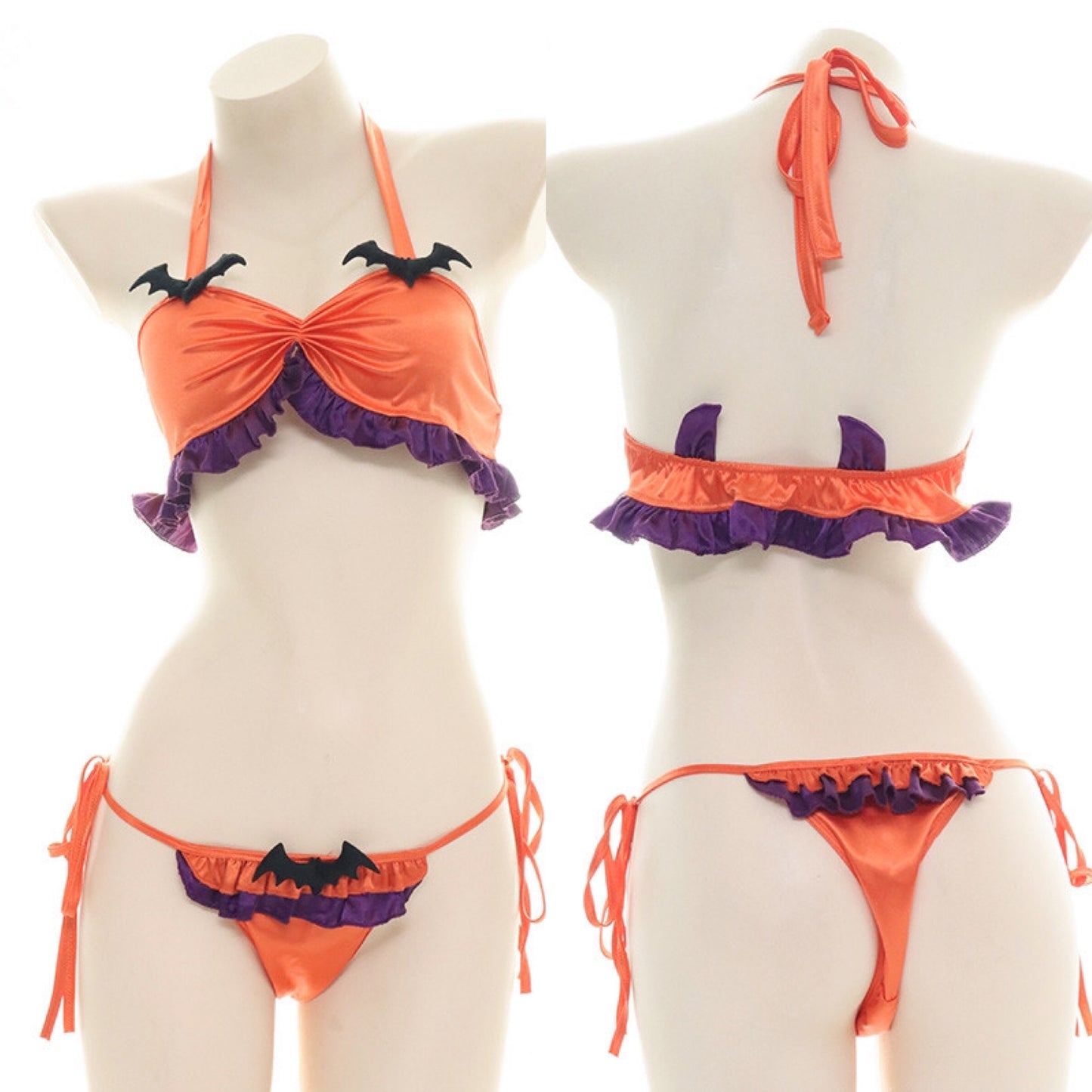 Halloween little bat bikini set SS2661