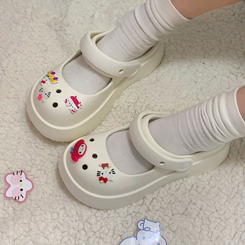 Cute cartoon hole shoes ss3098