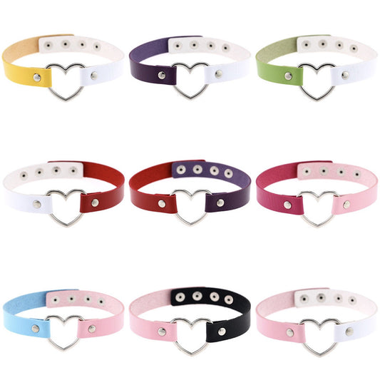 Heart Choker - Bicolor WS3094