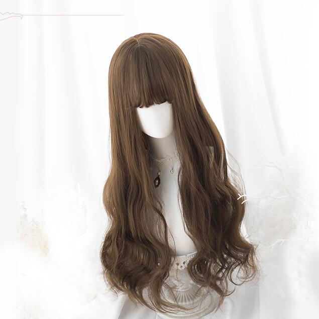 Fashion wavy long curly hair lolita wig WS2010