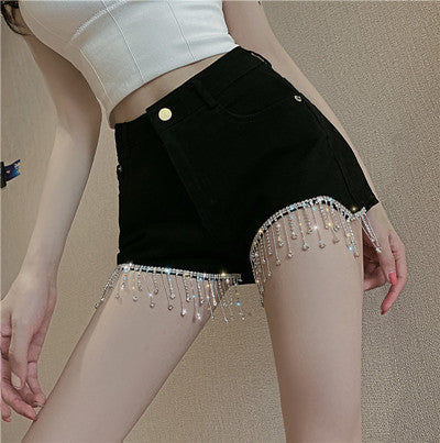 All-match diamond hot pants SS2605