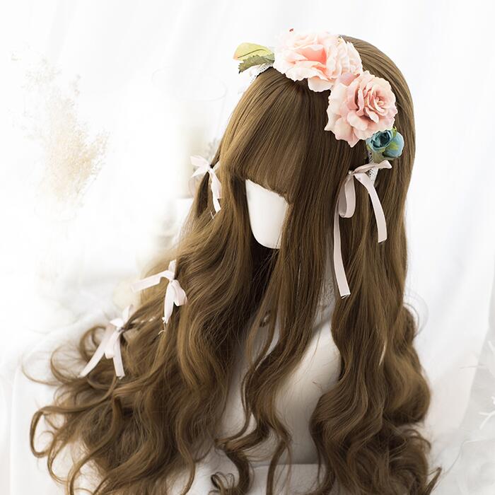 Fashion wavy long curly hair lolita wig WS2010