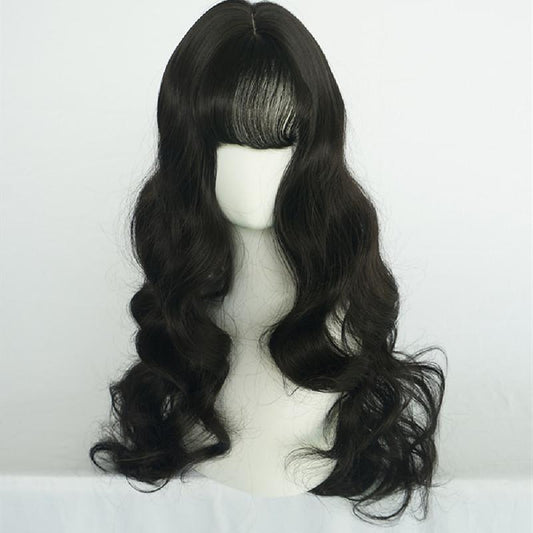 Cute big wavy natural lolita wig  WS1136