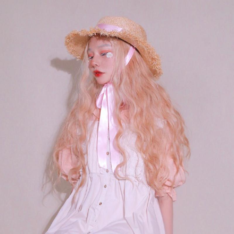 Harajuku Lolita Big Golden Wave Wig WS1187