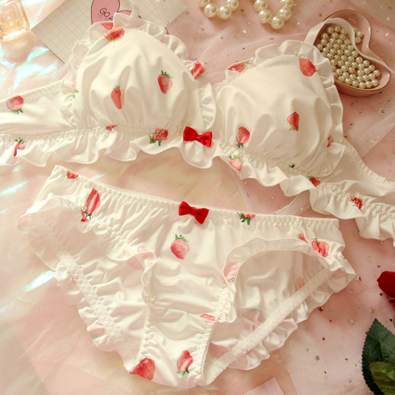 Strawberry particles lightweight underwear  SS1287