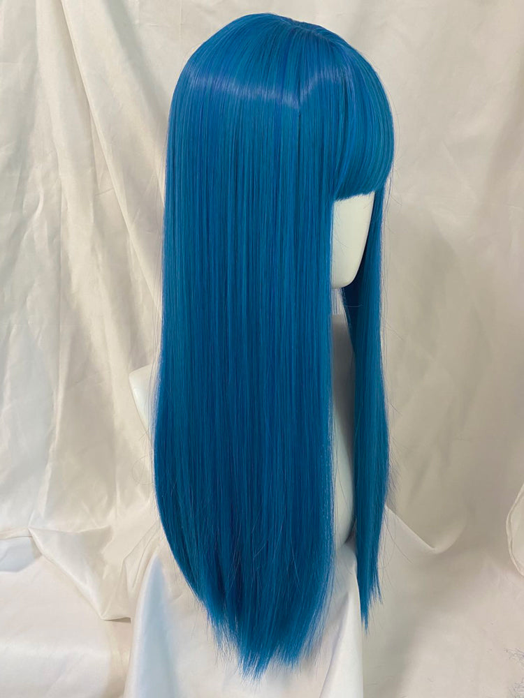 Deep sea blue mermaid wig WS2376