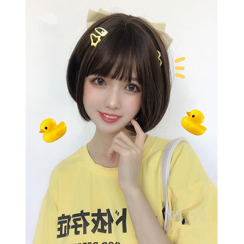 Lolita student hair air short wig WS2131