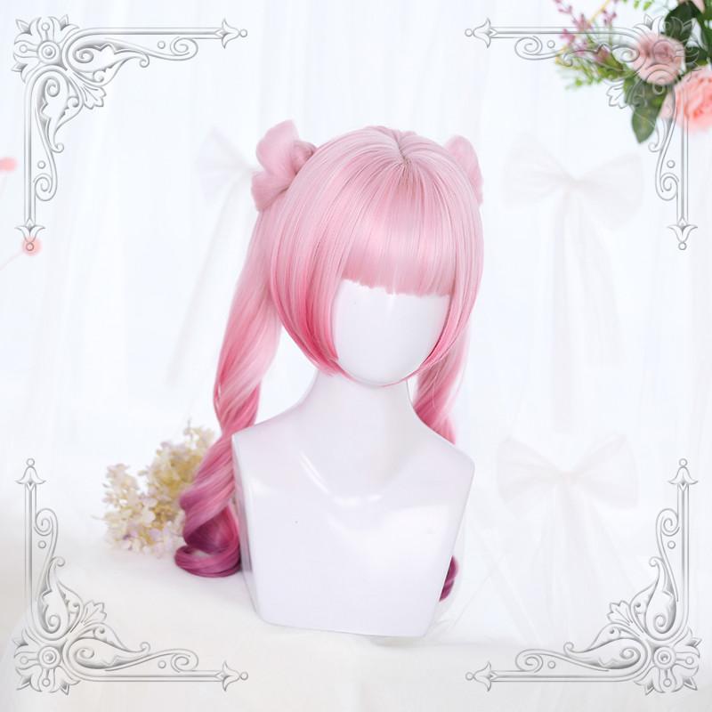 Lolita Double Ponytail PinkLong Wig WS1065