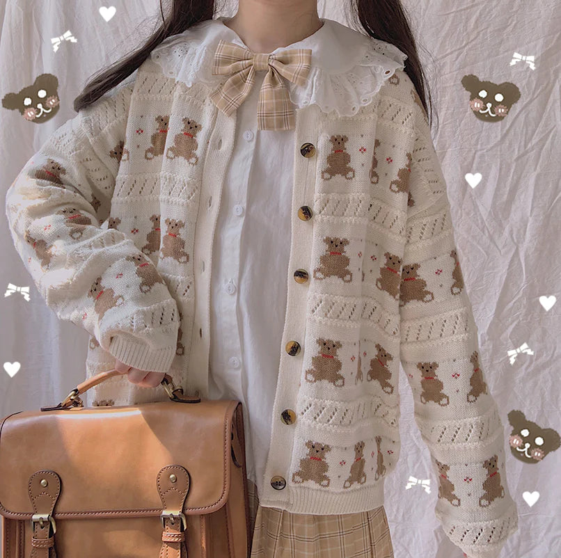 Bear sweater coat  SS3042