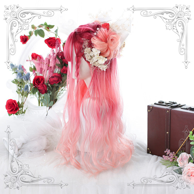 Harajuku soft girl Lolita long curly wig WS2169