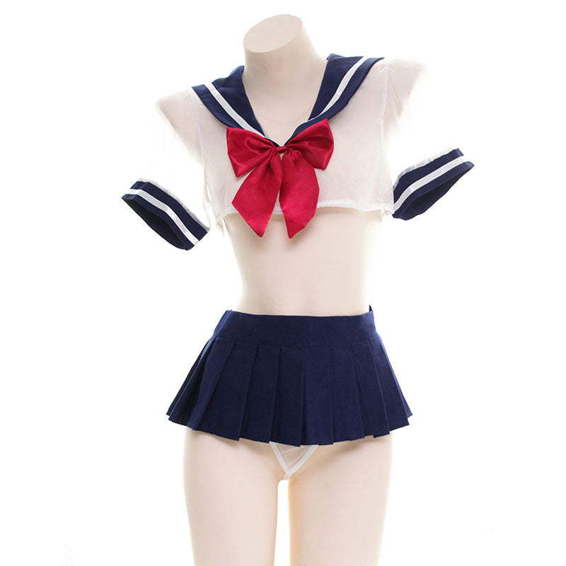 College style mesh sailor suitSS1187